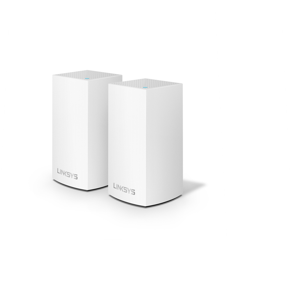 Linksys Velop Intelligent Mesh WiFi System, Dual-Band, 2-Pack (AC2600)